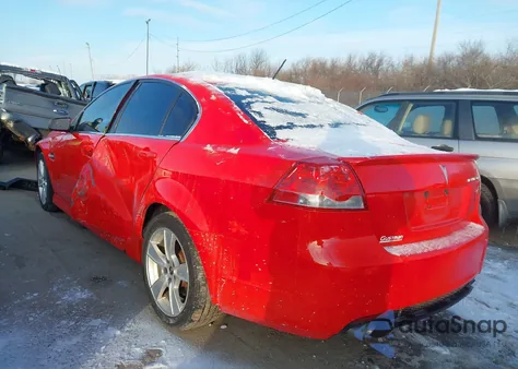 2009 Pontiac G8 из США, поврежденный, VIN 6G2ER57729L190060